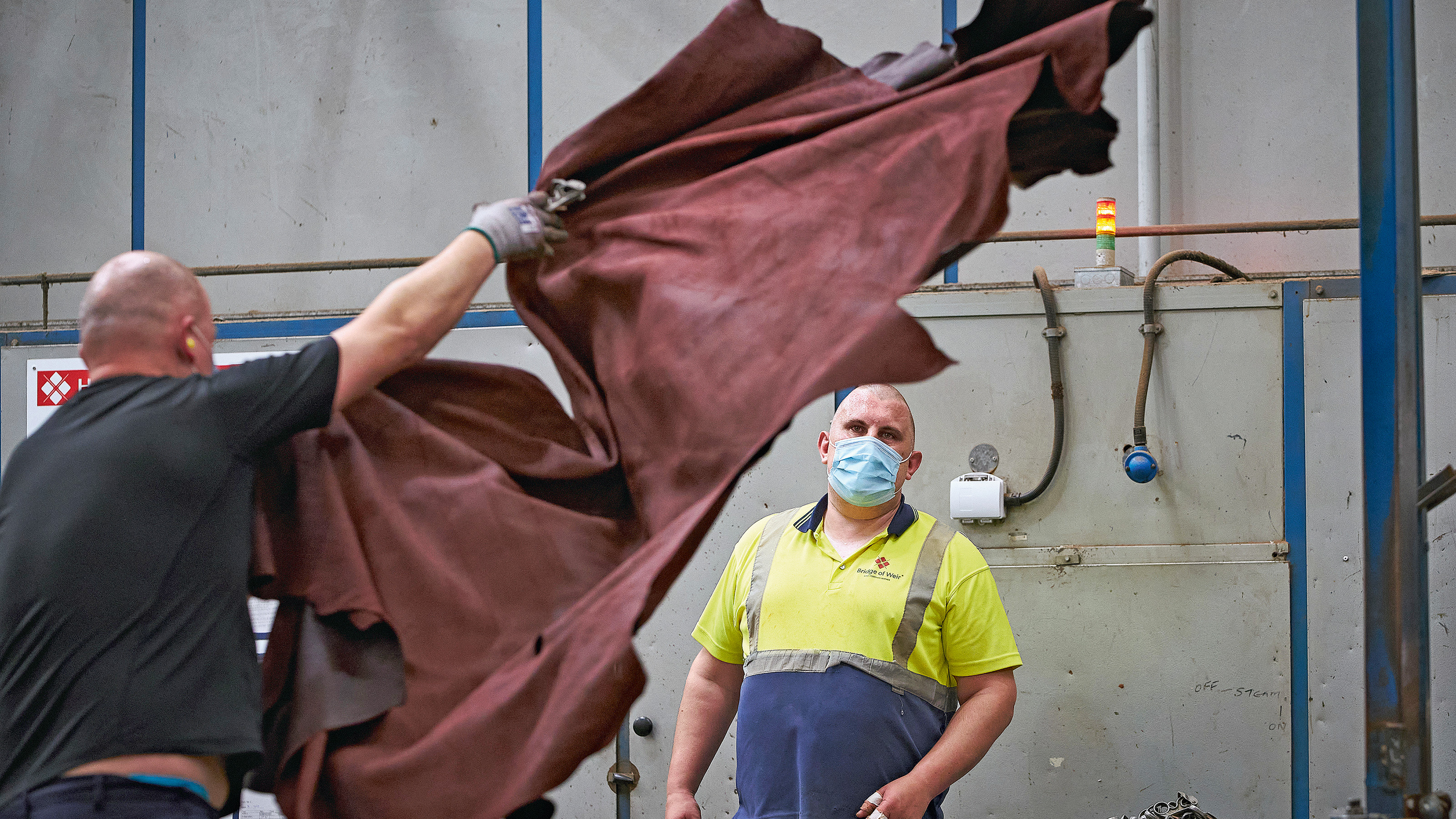 Bridge of Weir leather - how the world's best luxury car 